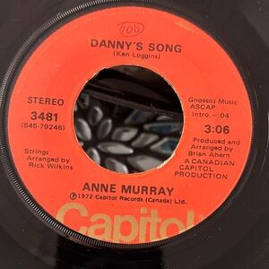 Anne Murray - Danny's Song Vinyl Record